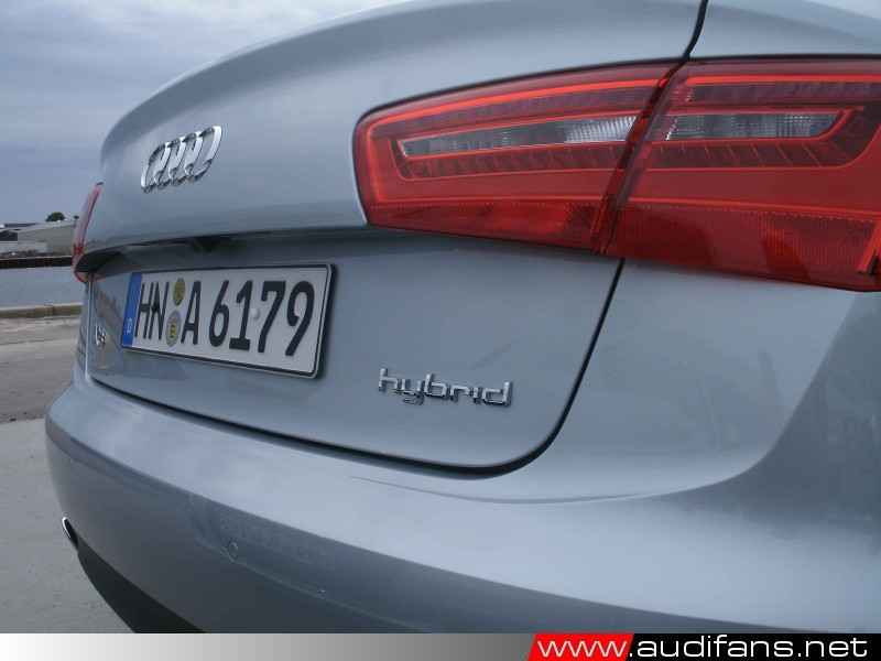 A6 Hybrid Rear Shot with Badge
